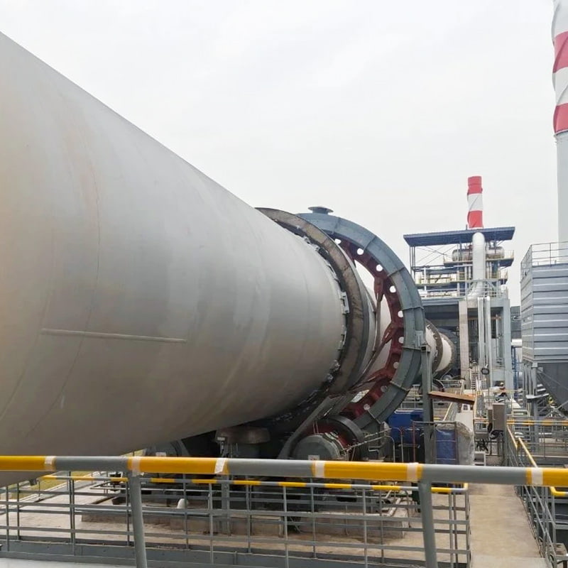 Lithiumcarbonaat roterende oven