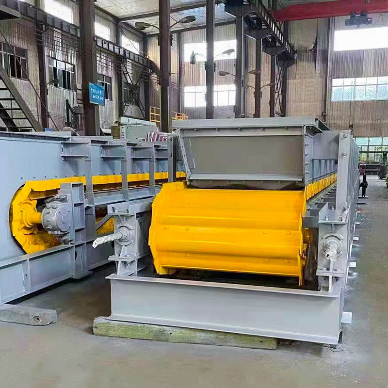 Transportband voor schaalplaten