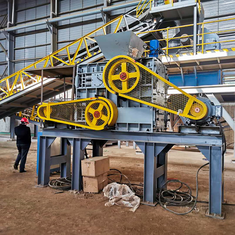 Twin-Roll steenafscheider